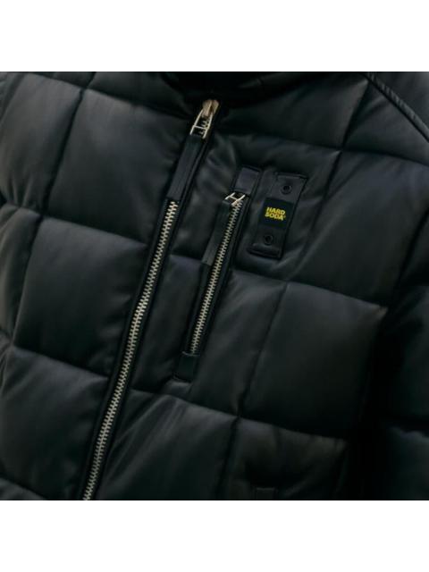 CHAMARRA TACTO PIEL NEGRO HARD SODA