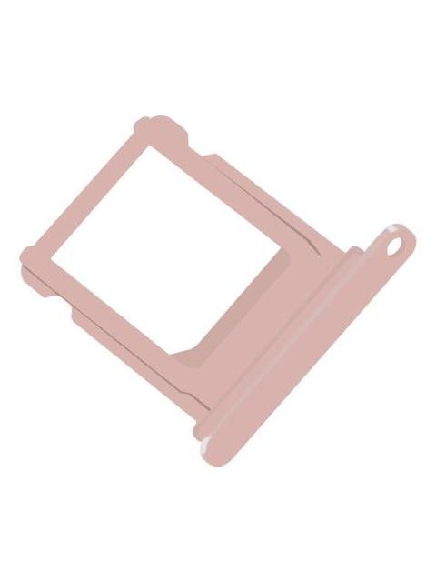 CHAROLA BANDEJA PORTA SIM PARA IPHONE 7 PLUS A1661 A1784 COLOR ORO ROSA
