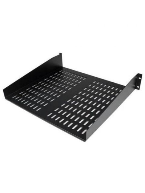 STARTECH  CHAROLA FIJA CANTILEVER VENTILADA PARA GABINETE RACK 2U 16 HASTA 22KG