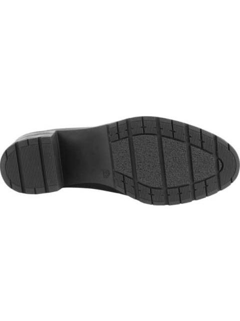 MOCASIN TACON ANCHO CON ELASTICO NEGRO VI LINE