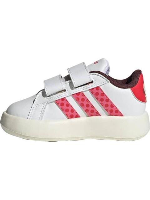 CHOCLO TENIS CASUAL URBANO ZAP GRAND COURT MINNIE C BLANCO ADIDAS