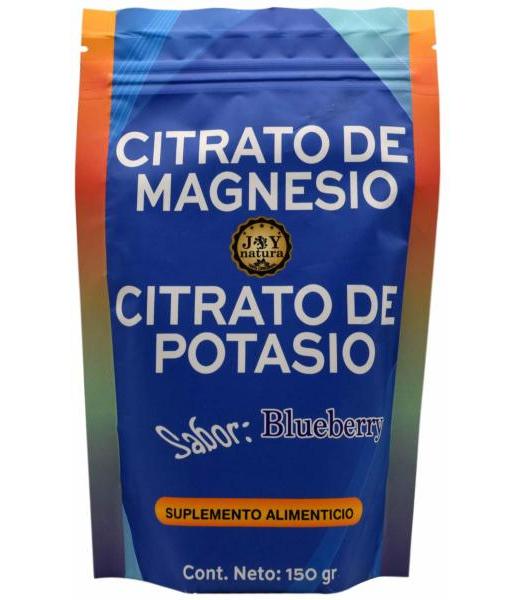 CITRATO DE MAGNESIO POTASIO SAB BLUEBERRY 150 G JOY NATURA