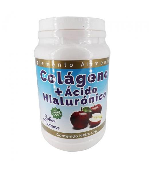 COLAGENO+ACIDO HIALURONICO SABOR FRUTOS ROJOS 1KG C OMEGA36 Y 9. MIEL SALUD Y VIDA
