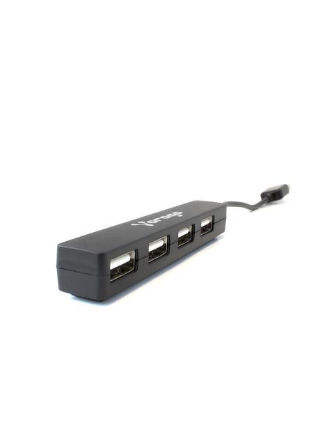 VORAGO HUB USB 2.0 - 4X USB 2.0 HEMBRA 480 MBIT-S NEGRO