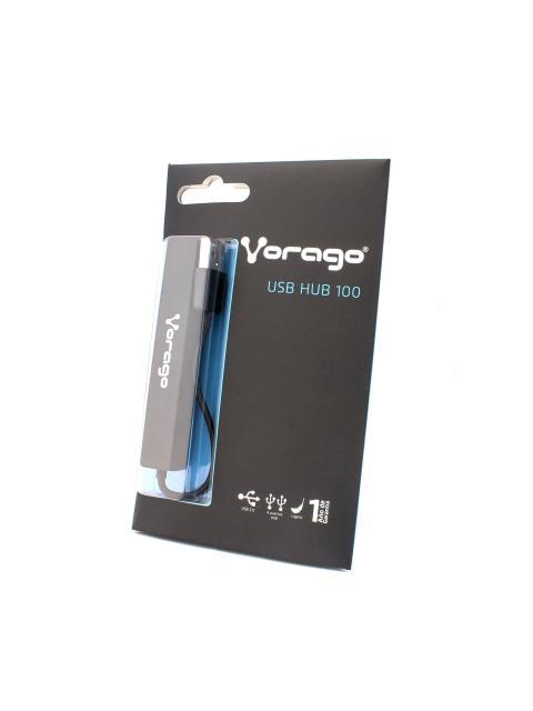VORAGO HUB USB 2.0 - 4X USB 2.0 HEMBRA 480 MBIT-S NEGRO
