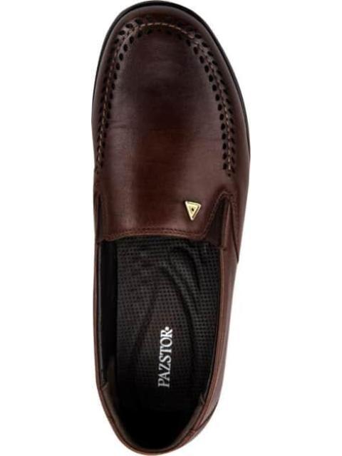 MOCASIN CHOCLO DE PIEL CAFE CALZADO PAZSTOR