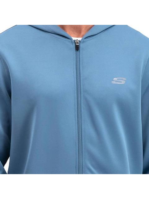CONJUNTO TRACKSUIT AZUL SKECHERS1