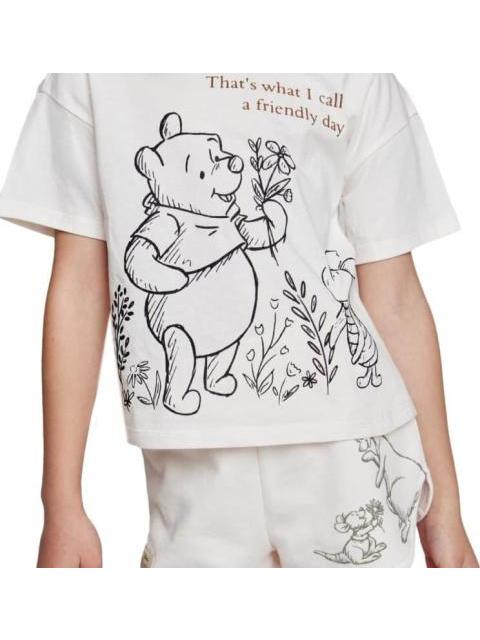 CONJUNTO TRAJE CONJUNTO 2 PZAS PLAYERA Y SHORT CORAL WINNIE THE POOH