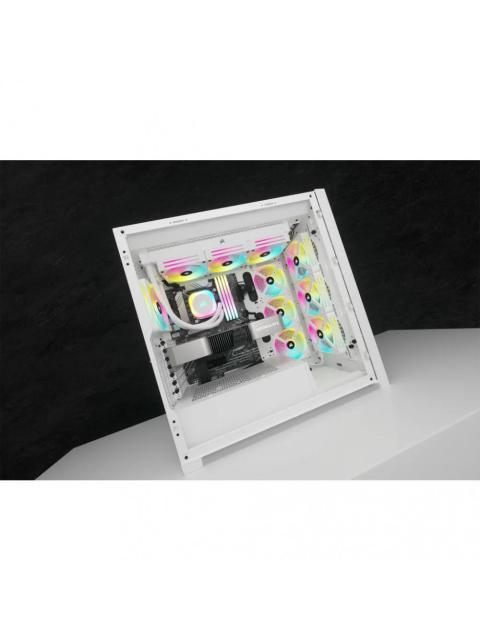 CORSAIR ICUE LINK H150I RGB ENFRIAMIENTO LIQUIDO PARA CPU 3X 120MM HASTA 2400RPM BLANCO