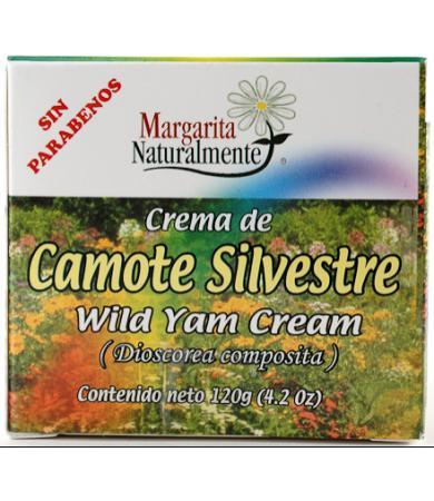CREMA DE CAMOTE SILVESTRE 120 G MARGARITA NATURAL