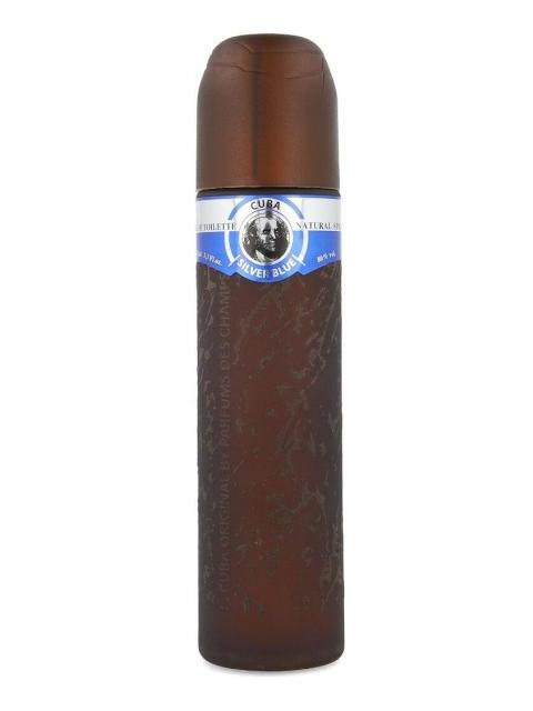 CUBA SILVER BLUE 100ML EDT SPRAY PARA HOMBRE
