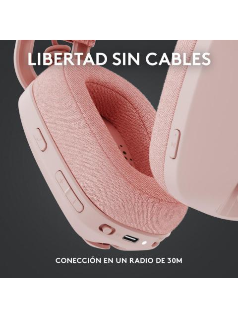 LOGITECH AUDIFONOS CON MICROFONO ZONE VIBE 100 BLUETOOTH INALAMBRICO ROSA