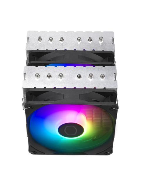 DISIPADOR CPU COOLER MASTER HYPER 620S ARGB 120MM 650 - 1750RPM NEGRO-PLATA