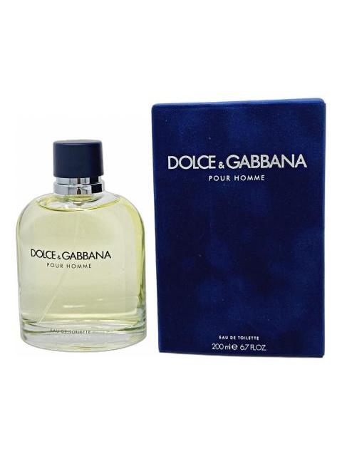 DOLCE & GABBANA POUR HOMME TRADICIONAL EDT 200ML PARA HOMBRE
