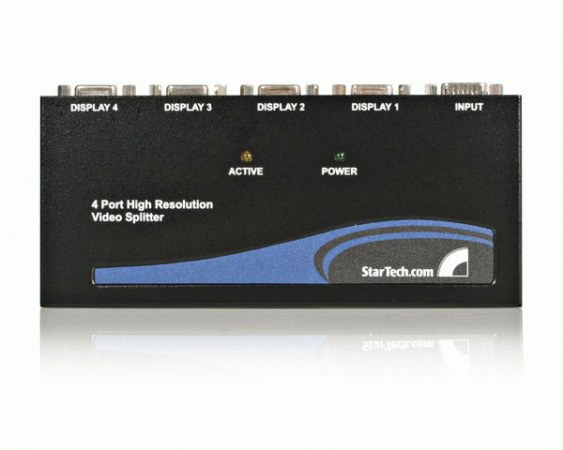 STARTECH  VIDEO SPLITTER ST124PRO 4 PUERTOS VGA