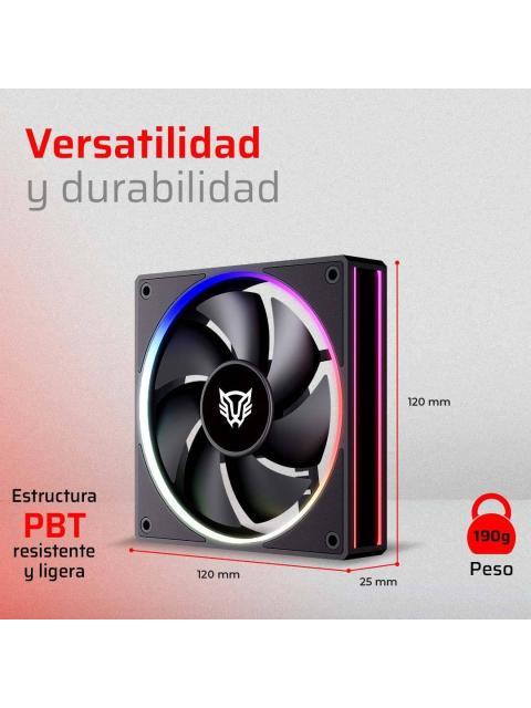ENFRIAMIENTO Y VENTILACION BALAM RUSH EXB85 VENTILADOR 28 DB NEGRO 1600 RPM