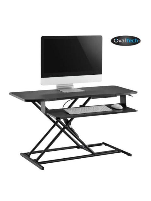 ESTACION DE TRABAJO DE PIE Y SENTADO OVALTECH OVDESK950MM DE 950X400MM