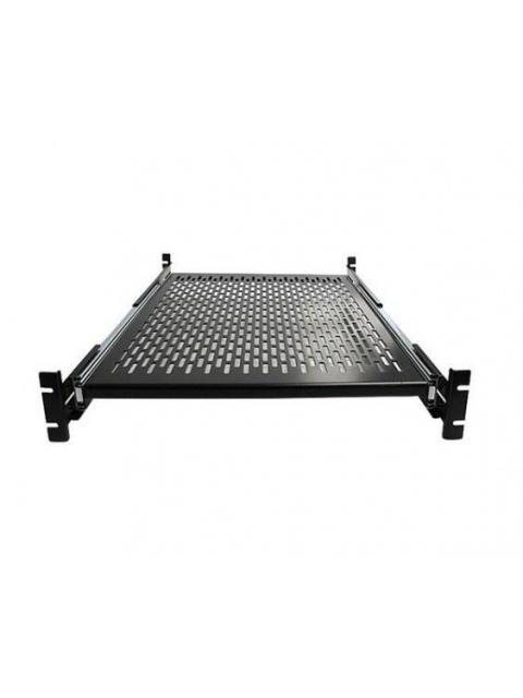 STARTECH  CHAROLA DESLIZANTE PERFORADA TELESCOPICA PARA GABINETE RACK 2U MAX. 22.7KGS