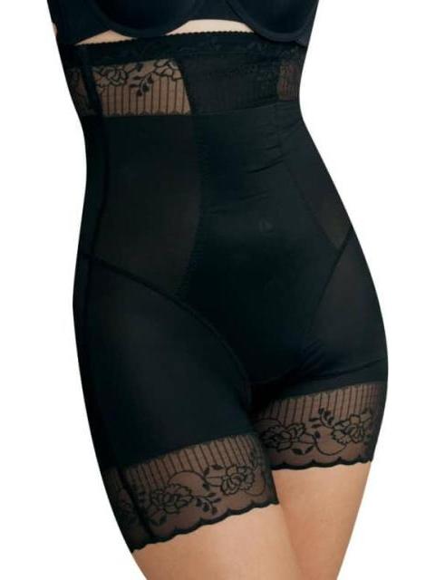 FAJA SHORT CINTURA ALTA NEGRO LOVE TO LOUNGE