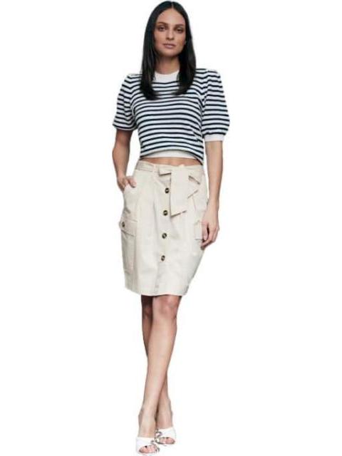 FALDA GABARDINA BEIGE HOLLY LAND