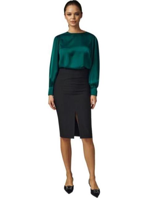 FALDA LAPIZ LARGA NEGRO HOLLY LAND