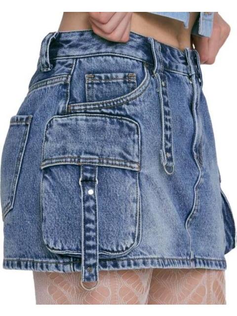 FALDA SHORT MEZCLILLA STONE ATMOSPHERE DNM