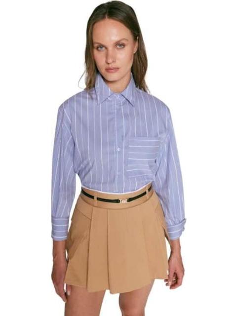 FALDA SHORT POLIESTER CAMEL HOLLY LAND