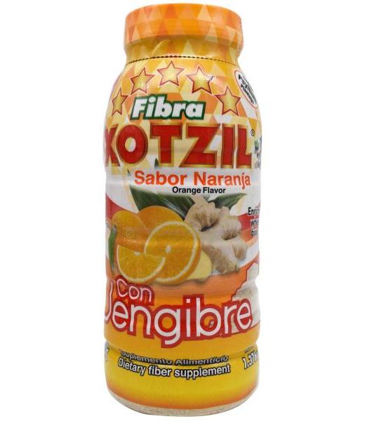 FIBRA DE NARANJA CON JENGIBRE 620 G XOTZIL