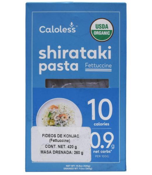 FIDEOS DE KONJAC FETTUCCINE 420 G CALOLESS