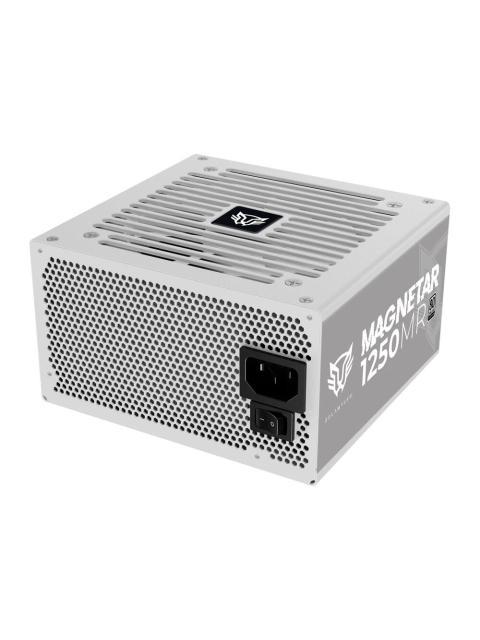 FUENTE DE PODER BALAM RUSH MAGNETAR 1250MR 80 PLUS PLATINUM MODULAR 24-PIN ATX 120MM 1250W BLANCO