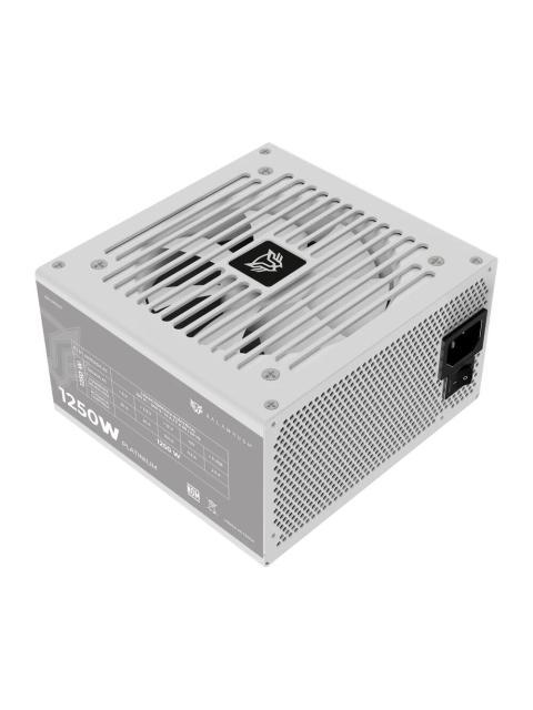 FUENTE DE PODER BALAM RUSH MAGNETAR 1250MR 80 PLUS PLATINUM MODULAR 24-PIN ATX 120MM 1250W BLANCO