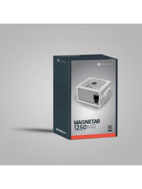 FUENTE DE PODER BALAM RUSH MAGNETAR 1250MR 80 PLUS PLATINUM MODULAR 24-PIN ATX 120MM 1250W BLANCO