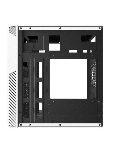 GABINETE ACTECK PERFORMANCE II GI215W CON VENTANA MICRO-TOWER MICRO-ATX-MINI ATX USB 2.0 CON FUENTE DE 500W SIN VENTILADORES INSTALADOS BLANCO