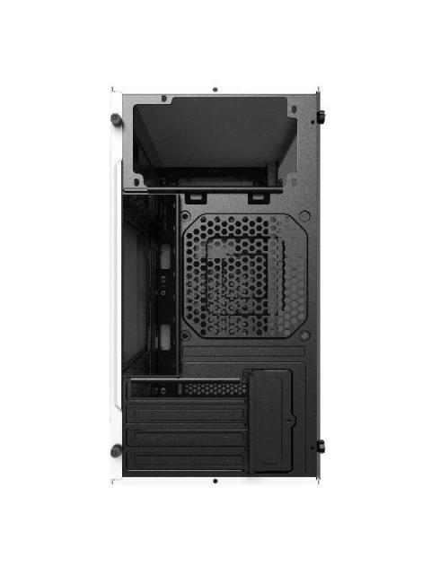 GABINETE ACTECK PERFORMANCE II GI215W CON VENTANA MICRO-TOWER MICRO-ATX-MINI ATX USB 2.0 CON FUENTE DE 500W SIN VENTILADORES INSTALADOS BLANCO