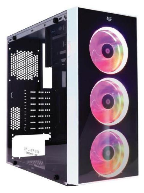 GABINETE BALAM RUSH DRAGONFLY CON VENTANA MIDI-TOWER ATX-MICRO ATX-MINI-ATX USB 3.0 SIN FUENTE BLANCO