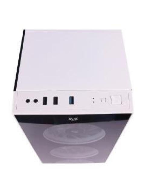GABINETE BALAM RUSH DRAGONFLY CON VENTANA MIDI-TOWER ATX-MICRO ATX-MINI-ATX USB 3.0 SIN FUENTE BLANCO