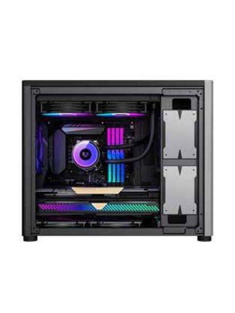 GABINETE BALAM RUSH ERIS SPECIAL GI985 CON VENTANA MICRO-TOWER MICRO-ATX-MINI-ITX USB 3.0 SIN FUENTE SIN VENTILADORES INSTALADOS GRIS