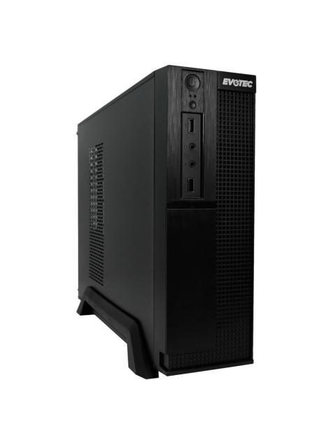 GABINETE EVOTEC LISBOA SLIM COMPATIBILIDAD MATX INCLUYE FUENTE DE 500W Y VENTILADOR LATERAL