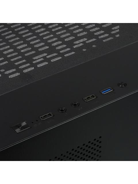 GABINETE GAME FACTOR CSG570 MIDI-TOWER ATX-MICRO-ATX-MINI-ITX USB 2.0-3.0 SIN FUENTE SIN VENTILADORES INSTALADOS BLANCO