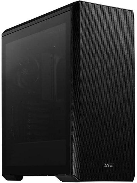 GABINETE GAMER XPG DEFENDER MEDIA TORRE. PANEL LATERAL DE VIDRIO TEMPLADO. TRES VENTILADORES INCLUIDOS. COLOR NEGRO. DEFENDERBKCWW