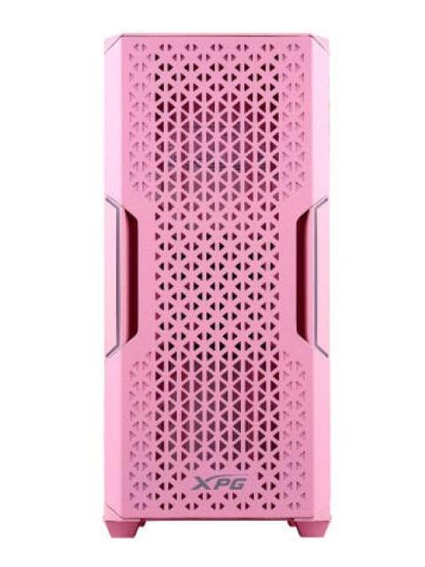 GABINETE GAMER XPG STARKER AIR MEDIA TORRE. PANEL LATERAL VIDRIO TEMPLADO. ATX MICROATX Y MINIITX. FILTRO POLVO EXTRAIBLE. ROSA. STARKERAIRPKCUS