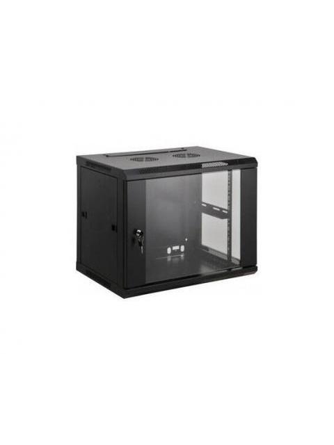 INTELLINET GABINTE PARA PARED 19 HASTA 60KG 9U NEGRO