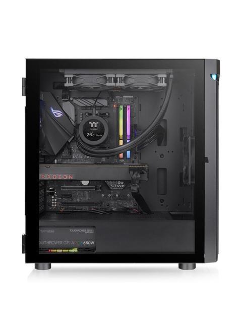 GABINETE THERMALTAKE H590 TG ARGB (CA1X400M1WN00) COLOR NEGRO MEDIA TORRE