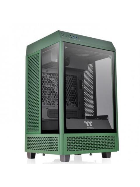 GABINETE THERMALTAKE THE TOWER 100 RACING GREEN (CA1R300SCWN00) COLOR VERDE MINI TORRE