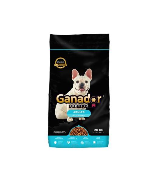 GANADOR PREMIUM ALIM PERRO RAZAS PEQUEÑAS 20 KG