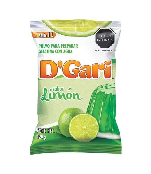 GELATINA DGARI SABOR LIMON 120 GR