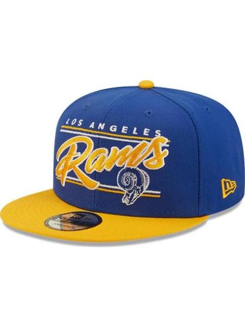 GORRA LOS ANGELES RAMS 9FIFTY AZUL NEW ERA CAP