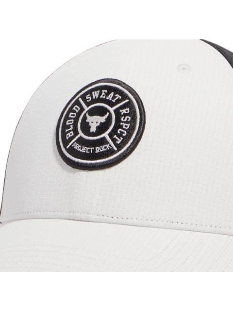 GORRA PROJECT ROCK TRUCKER GRIS UNDER ARMOUR MEXICO