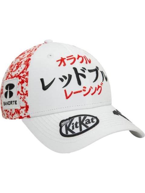 GORRA RED BULL RACING GORRA CHECO PEREZ JAPON 2024 BLANCO NEW ERA CAP