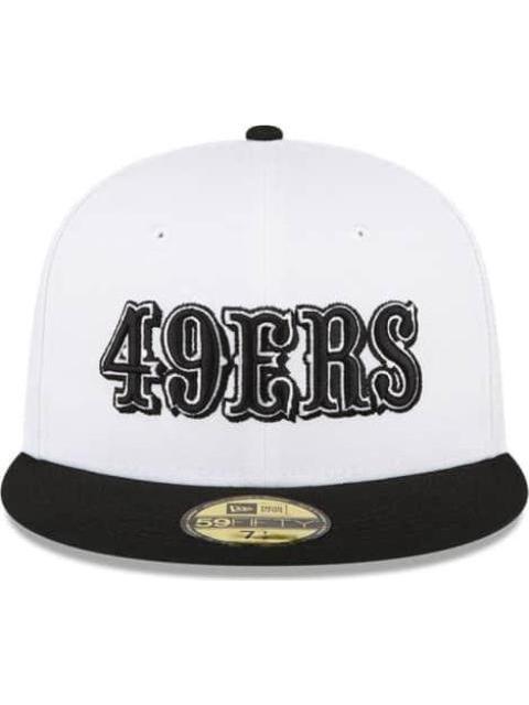 GORRA SAN FRANCISCO 49ERS 59FIFTY BLANCO NEW ERA CAP